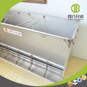 Double Side Dry and Wet Feeding Trough for Fattening Pig