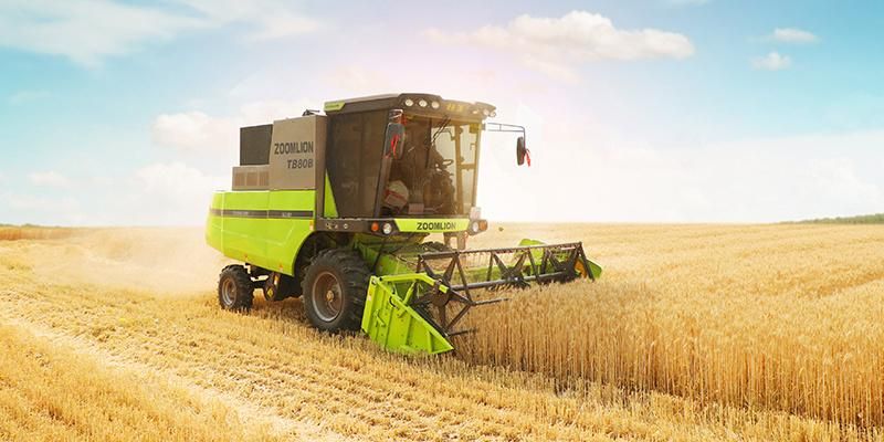 Zoomlion 175HP Wheeled Wheat Combine Harvester