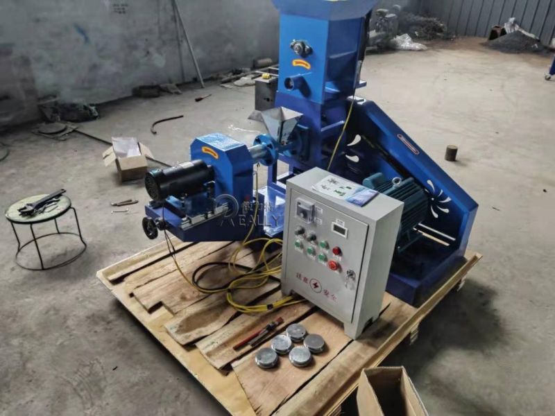 Commercial Floating Fish Feed Pellet Making Processing Machine Cat Dog Feed Extruder Animal Food Making Machine for Sale
