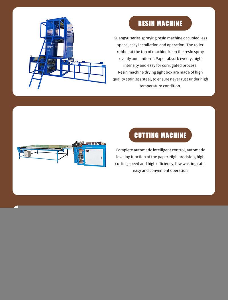 Economic Evaporative Cooling Pad Production Line Equipment