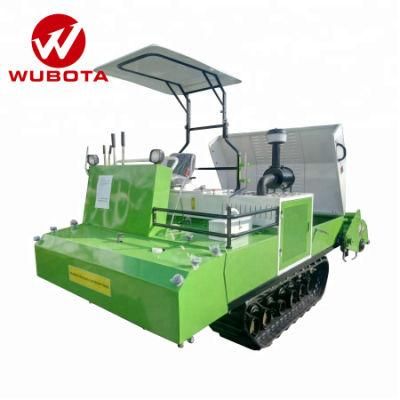 Wubota Machinery Water Field Use Crawler Rubber Track Cultivator for Sale in India