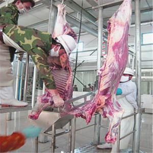 Sticking Line Railing System Sheep Lamb Carcass Rails Meat Rails Built in Slaughter House