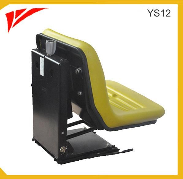 Suspension Agricultural Yellow PVC Tractor Seat