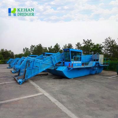 Aquatic Plant Harvesting Boat Weed Harvester River Cleaning Equipment