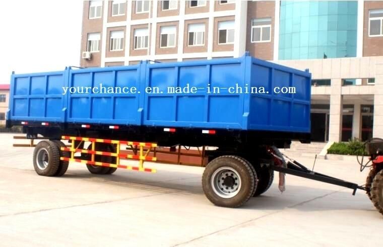 Africa Hot Selling Farm Trailer 7cx-20t 8 Wheels 20 Tons Three Way Tipping Heavy Duty Agricultural Farm Trailer Made in China