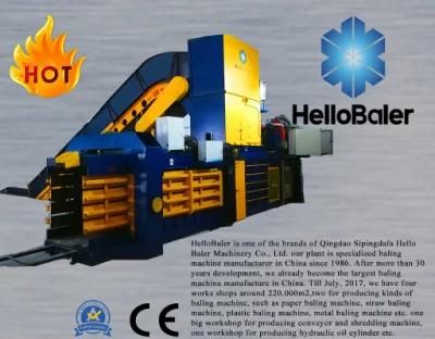 Hello baler brand auto cardboard baler machine