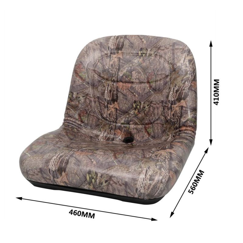 New Arrival Mossy Oak Camouflage High Back Seat Fits John Deere Tractors 4400 4410 4500 4510