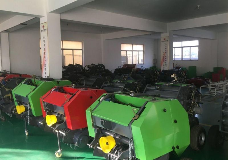 Alfalfa Hay Bales Bundling Machine Mini Round Hay Baler