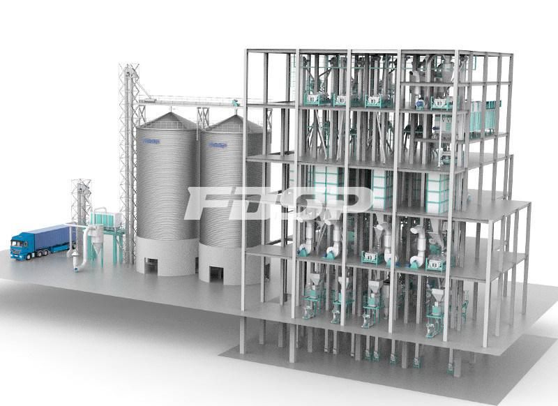 High Quality Poultry Feed Mill Production Line Processing Line for Feed