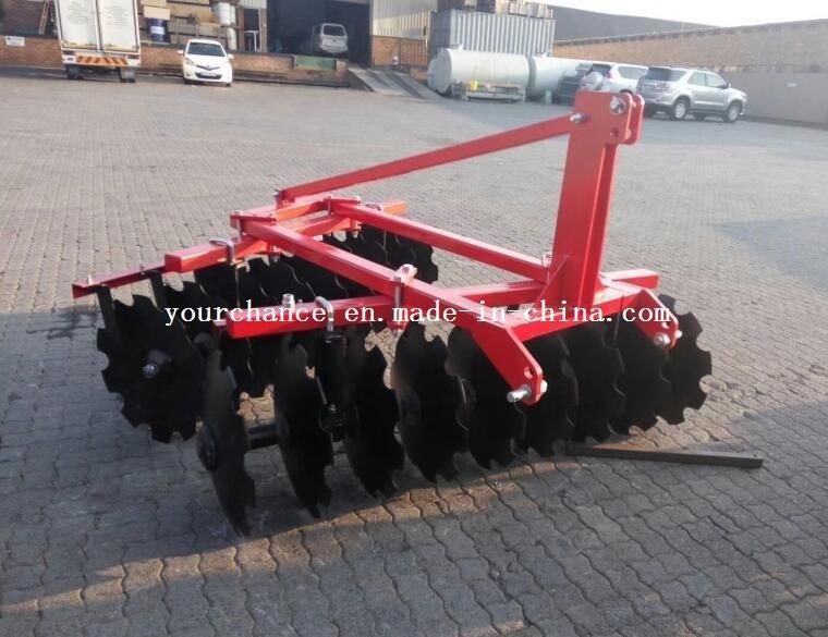 Australia Hot Sale 1bqx-1.7 30-55HP Tractor Mounted 1.7m Width 18 Discs Light Duty Disc Harrow by Factory Supply