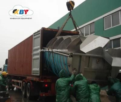 Screw Pre-Chilling Spiral Chiller Machine for The Chicken Poultry Clean and Cool