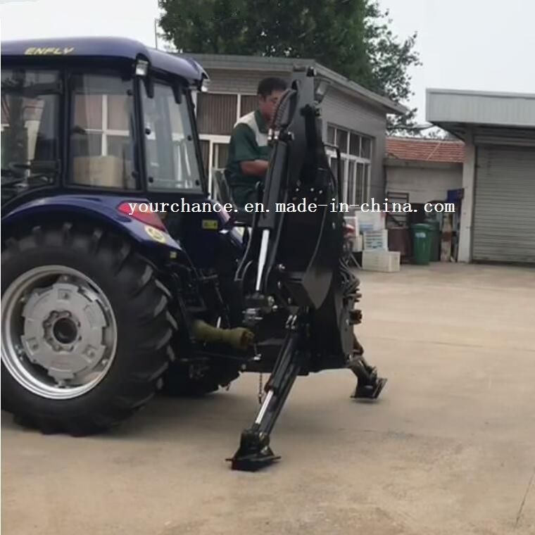 Ireland Hot Selling Tractor Attachment Ce Approved Lw-7 Garden Tractor 3 Point Hitch Mini Backhoe Excavator for 30-55HP Tractor