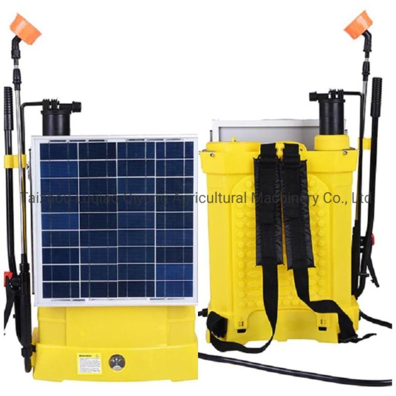 Solar Panel 20L Knapsack Electric Battery Sprayer Agricultural Sprayer