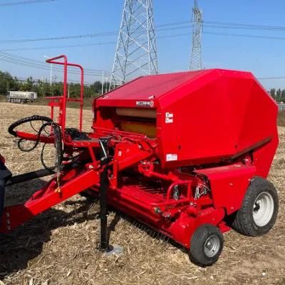 High Quality Tractor Mounted Strapping Machine Big Round Straw Baler