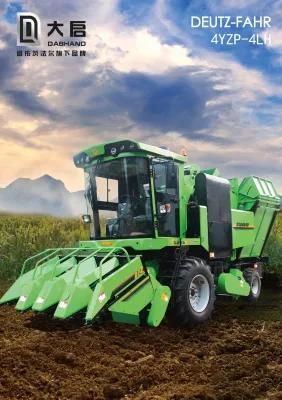 Deutz-Fahr Machinery Four Rows Self-Propelled Corn Combine Harvester (4YZ-4L)