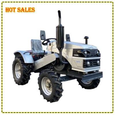 China Lansu Factory Price 4 Wheels Drive Tractor Agricultural Farm Tractor on Sale