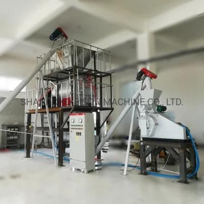 Small Size Grain Feed Processing Line with Ring Die Pellet Mill