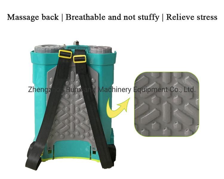 18L Manual Agricultural Plastic Garden Knapsack Hand Sprayer