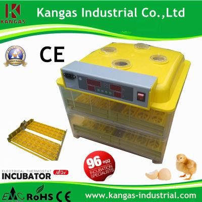 2020 Capacity of 96 Eggs Good Price Full Automatic Egg Incubator for Chickens