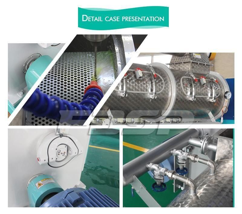 Factory Supplier Double Shaft Conditioner High Grade Feed Pellet Machine