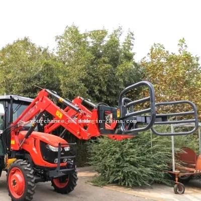 High Quality Agricultural Machinery Parts Tractor Front End Loader Hitched Bale Grab for Grabbing Round Hay Bale