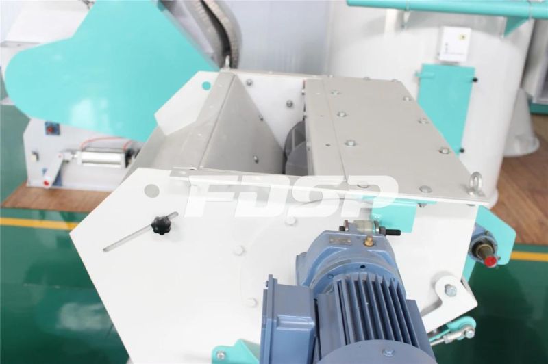Impeller Feeder with Self-Clean Magnetic Separator for Hammer Mill