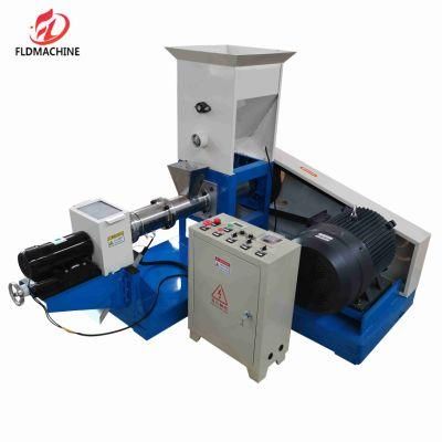 Pet Food Dog Cat Bird Fish Puffed Extrude Feed Pellet Produce Making Equipment Machine Price