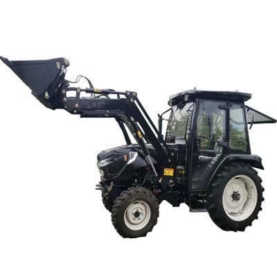 Multi Purpose Mini Tractor 50HP 4WD Four Wheel Agricultural Machine Farm Tractors with Front End Loader