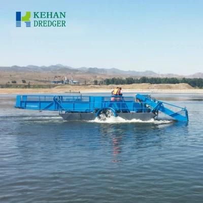 Lake Cleaning Removal Water Grass Collecting Aquatic Weed Harvester