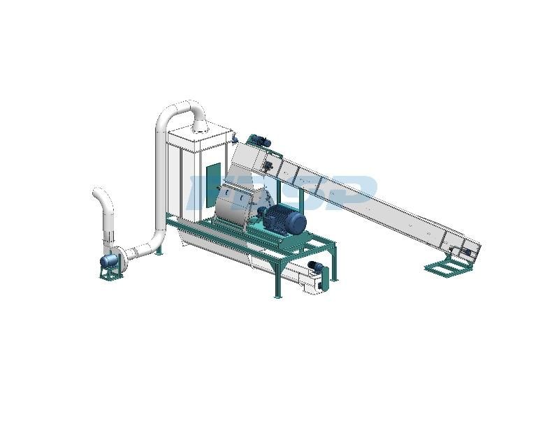 Double-Line Fzlh420 Living Waste Bio-Organic Fertilizer Production Line