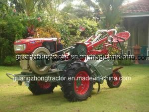 Ce Cheap Price 12HP to 20HP Power Tiller, 2WD Hand Tractor, Walking Tractor with Rotavator