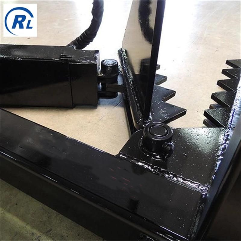 Qingdao Ruilan Customize High Quantity Heaay Duty/Stand Duty Tree Puller with Hydraulic Cylinder for Tree Moving/ Skid Steer Attachment