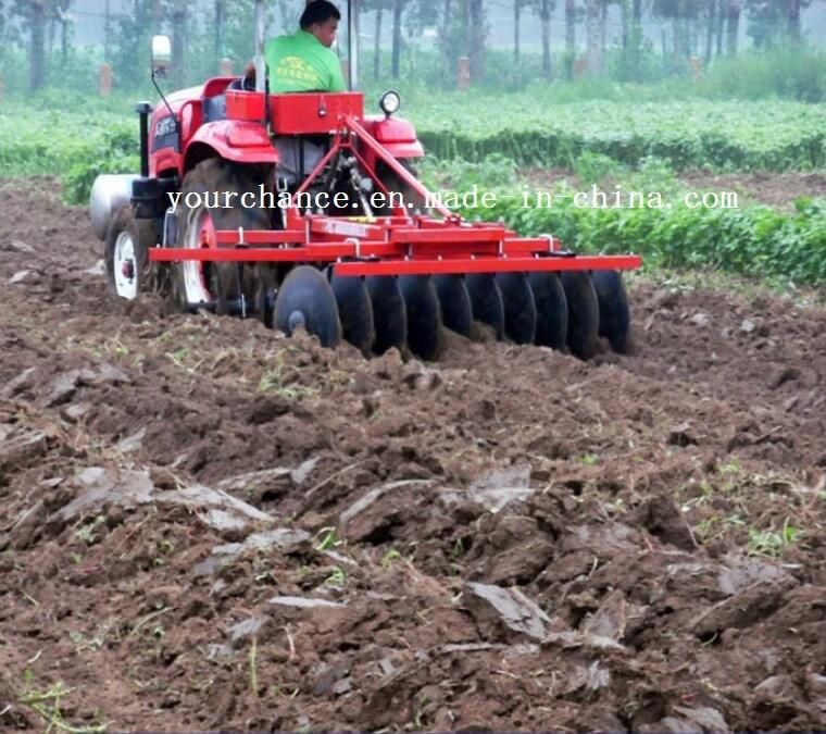 Most Popular 1bjx-2.5 2.5m Width 24 Discs Middle Duty Disc Harrow for 75-100HP Farm Tractor