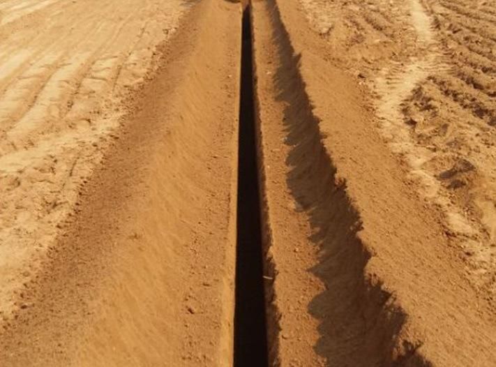 Made Tractor Trenchers with Double Chain Trench of New Structure