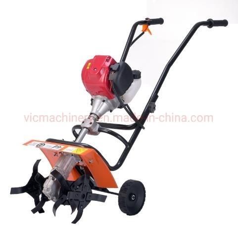 Miniature rotary lawn mower with 3--5 HP