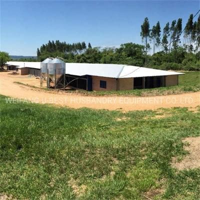 Complete Controlled Automatic Chicken House/Broiler Shed/Poultry Farm Equipment