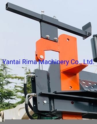 Wood Processing Machinery Skid Steer Attachment Firewood Processor