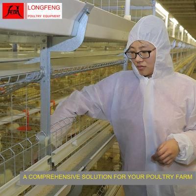 Dairy Machine Broiler Chicken Cage with 1 Year Warranty Local After-Sale Service in Asia