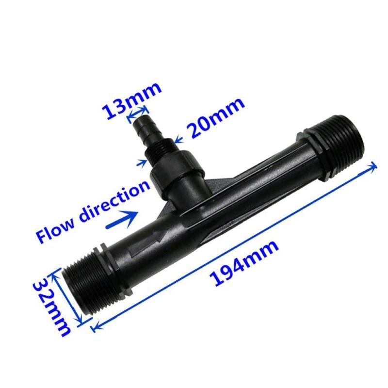 1 1.5 Inch Male Thread Agricultural Farm Irrigation System Device Venturi Fertilizer Tube Injector