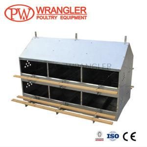 Cheap 24 Hole Egg Nest Box Layer Laying Hen Chicken Egg Laying Cage for Farm