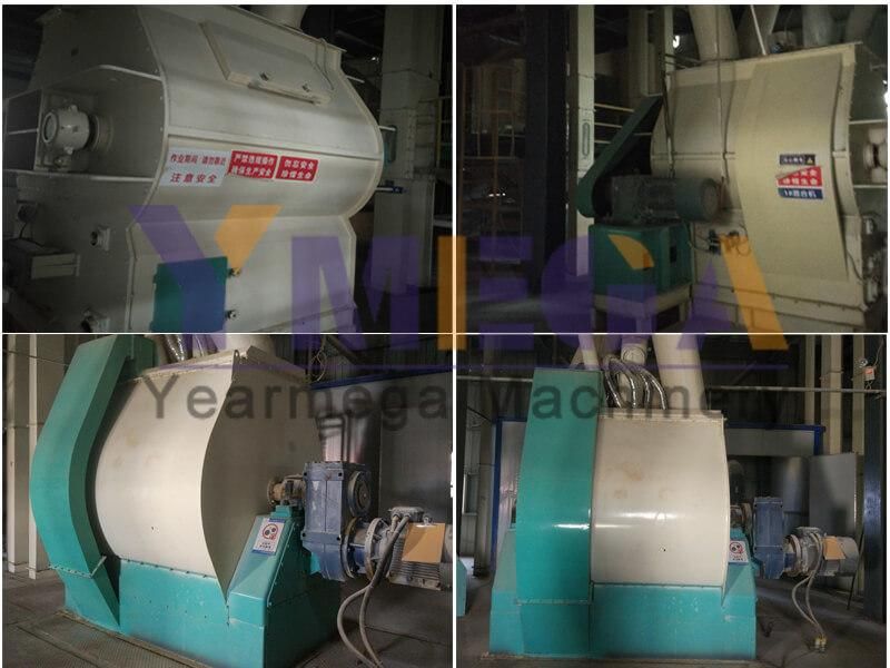 Complete Feed Factory Full Automatic Double Line 20t/H Animal Feed Pellet Plant