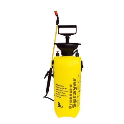 Rainmaker 8 Liter Agricultural Plastic Portable Irrigation Pressure Pump Sprayer