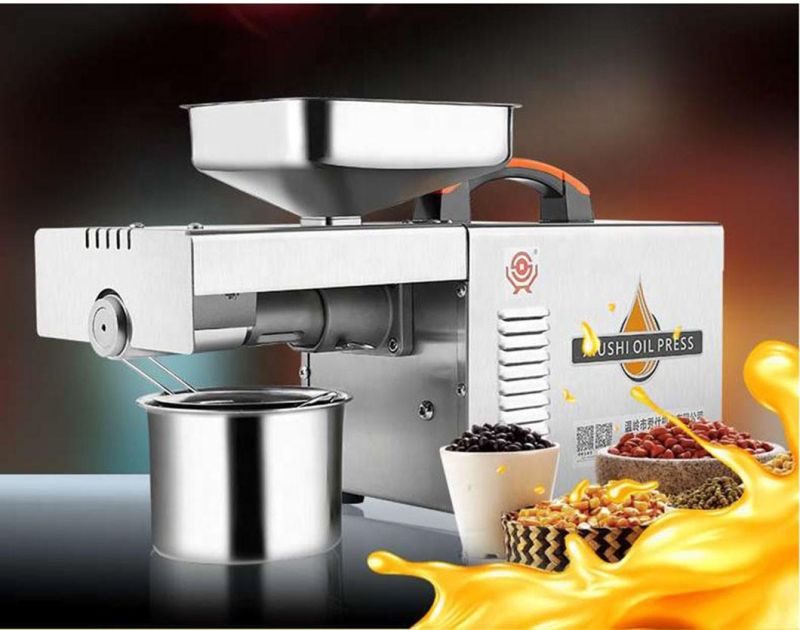 Intelligent Oil Making Mini Small Oil Press Machine for Home Use