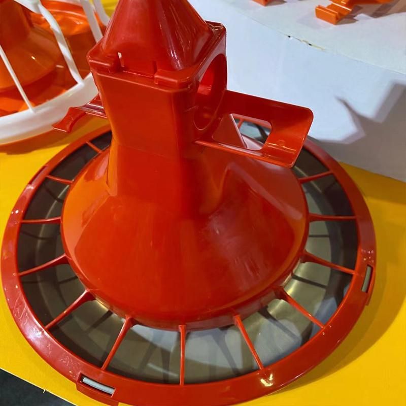 Pan Feeder for Pan Feeding System in Poultry Broiler Breeder Farms