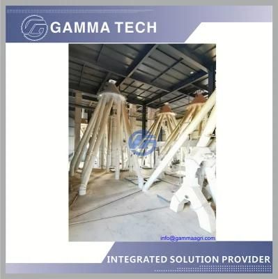 316ss Material Wet Salt Screw Conveyor