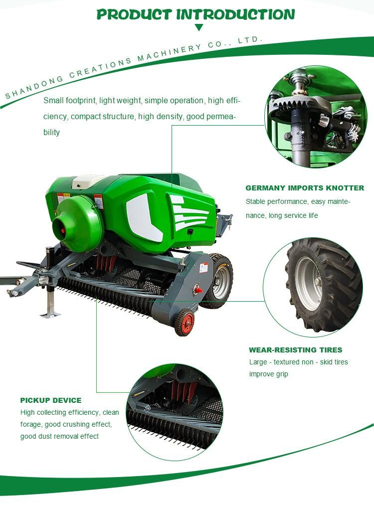 Round Baler for 200-400 Kg Bales