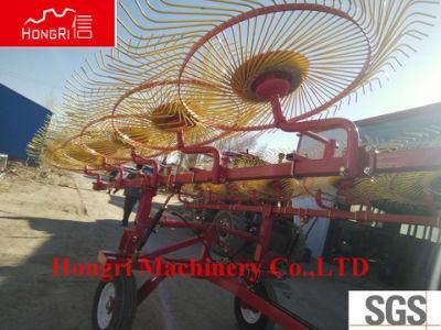 Agricultural Machinery Hongri 9lz Series Double Side Structure Hay Rake