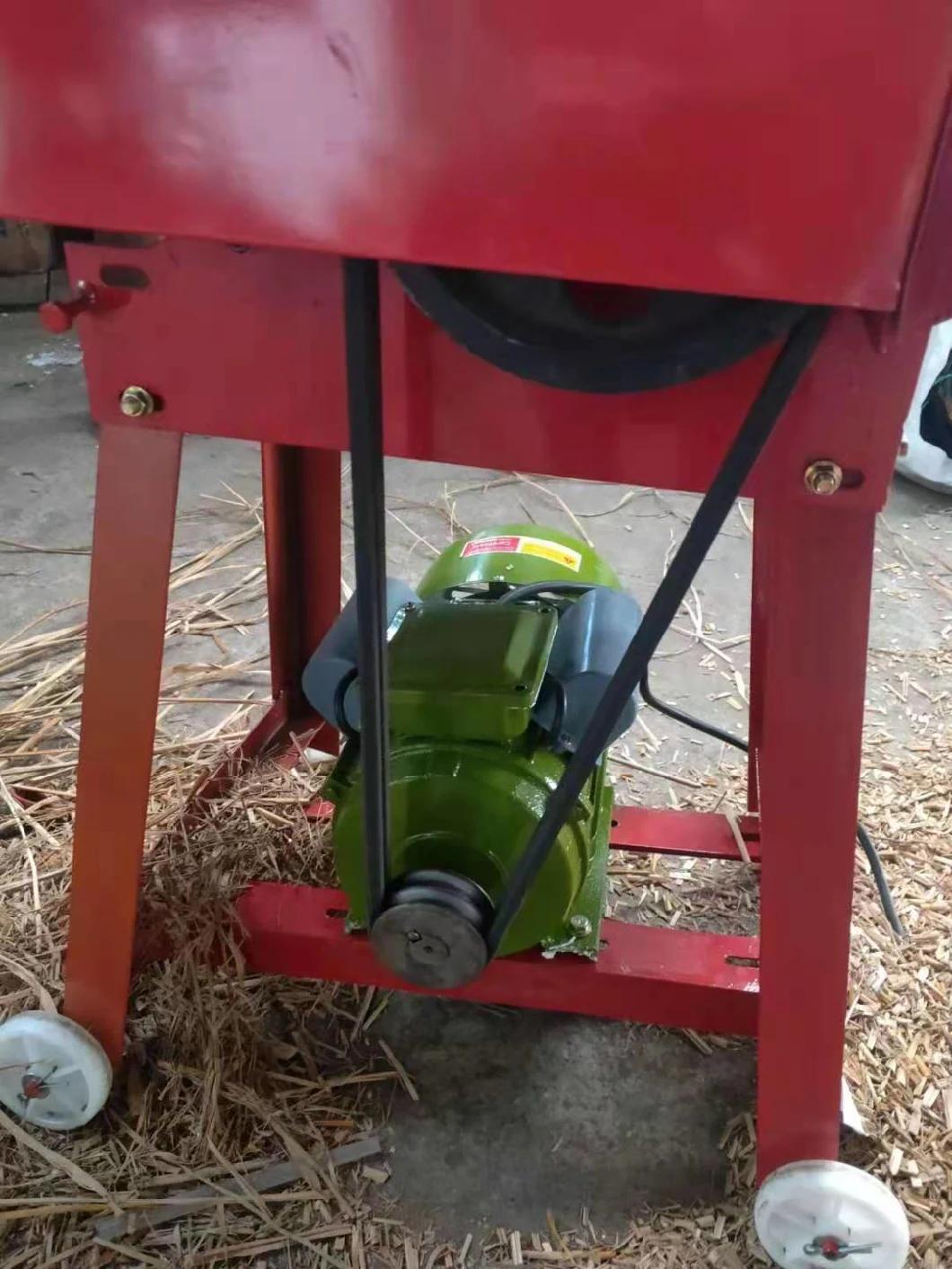 Mini Agricultural Machinery Silage Crusher Machine Hay Chaff Cutter