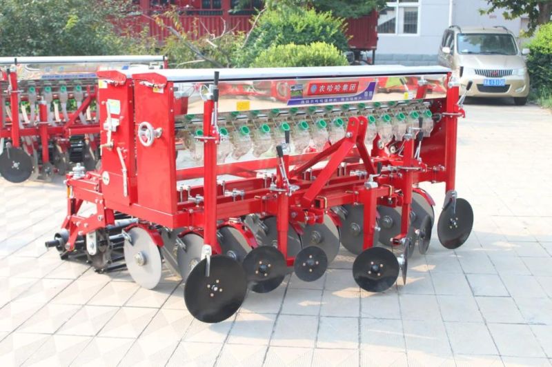 Hot Sale 40HP Tractor Behind Pull Type Wheat Seeder with Fertilizer 14 Rows Planter