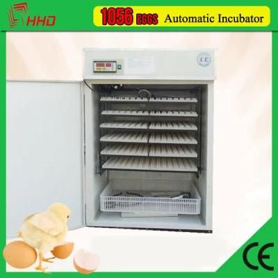 1056 Chicken Eggs Full Automatic Incubator with 98% Hatching Rate